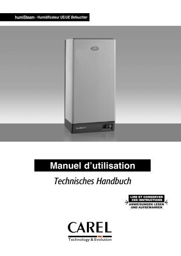 Manuel d'utilisation Technisches Handbuch - DSC