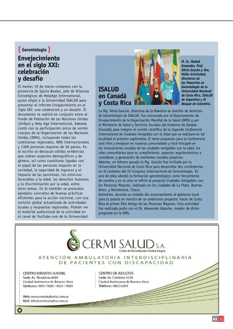 Descargar revista - Universidad ISALUD