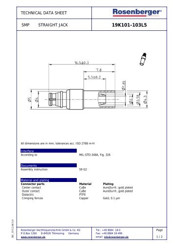 19K101-103L5 - rosenberger.de