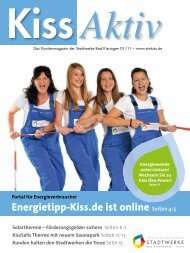 Energietipp-Kiss.de ist online Seiten 4-5 - Stadtwerke Bad Kissingen