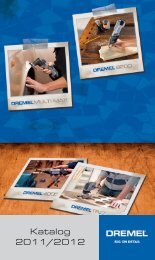 Katalog 2011/2012 - Dremel