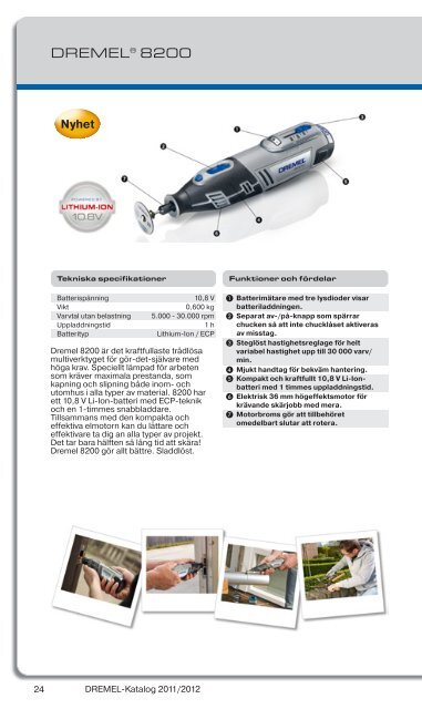 Katalog 2011/2012 - Dremel