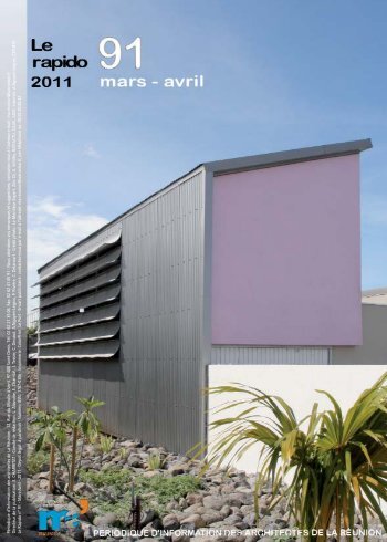 Rapido #91 - archi.re :: architectures Ã  l'Ã®le de La RÃ©union