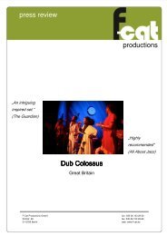 Dub Colossus - F-Cat Productions