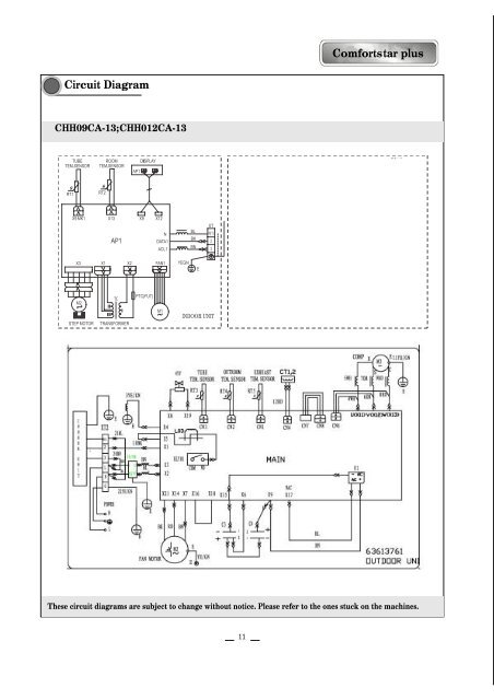 Comfortstar Plus Circuit
