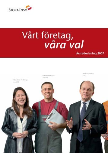 Årsredovisning 2007 - Stora Enso