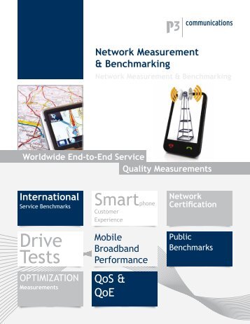 Network Measurement & Benchmarking - P3 Group