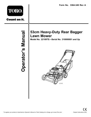 Hayter 21" HD Rotary Mower Operators Manual (pdf - 977kb)