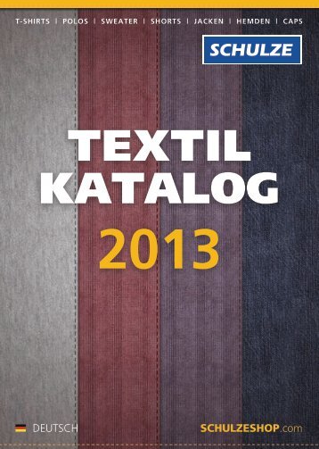 Textil Katalog 2013 - Walter Schulze GmbH