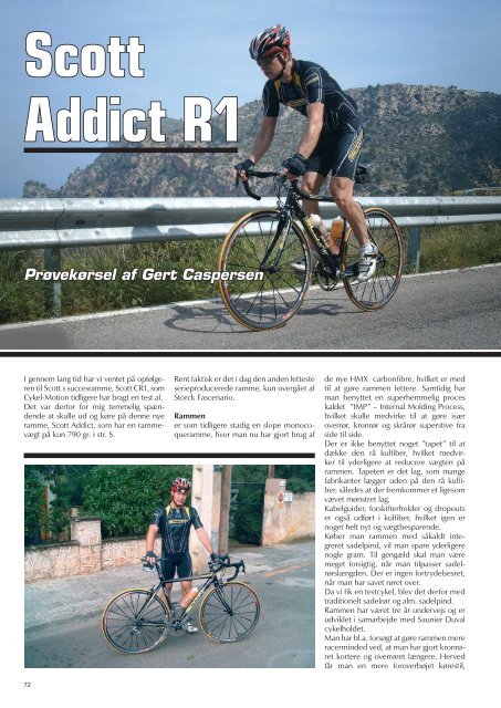 Scott Addict R1 - Cykel-Motion Danmark