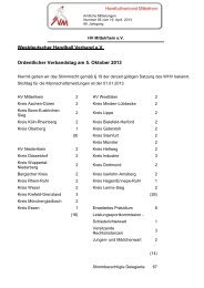 AM 06/13 (pdf) - Handballkreis Köln Rheinberg