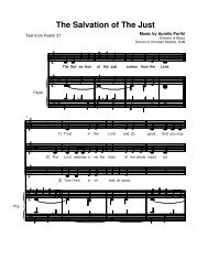 4791 (by guest composer Aurelio Porfiri) - Chabanel Psalms