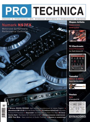 Numark NS7FX - Pro Audio & Lighting Magazine