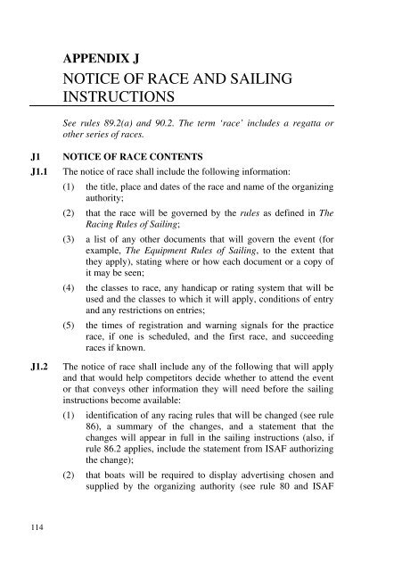 Download the Racing Rules - South African Sailing