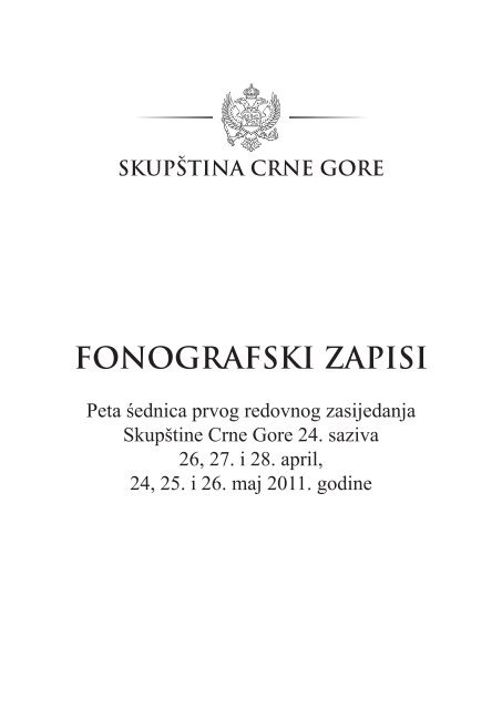 Download - SkupÅ¡tina Crne Gore