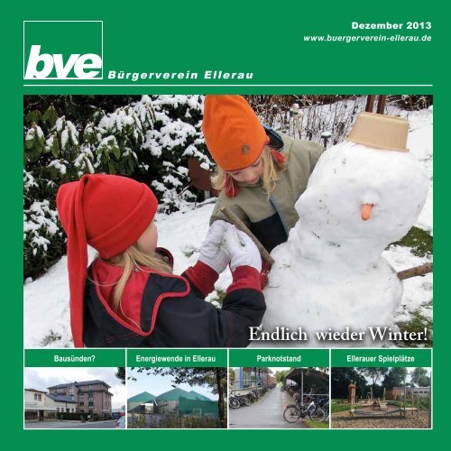 Endlich Wieder Winter Burgerverein Ellerau