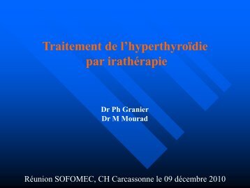 Contre-indications - sofomec