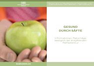 Gesund durch säfte - Danubius Hotels Group