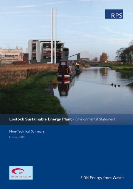 Lostock Sustainable Energy Plant - Environmental Statement - IEMA