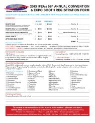 Expo Registration Form - International Festivals & Events Association