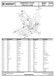 Ersatzteilzeichnung - Serie A - betec-tools