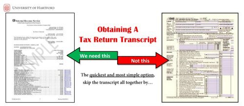 Obtaining A Tax Return Transcript