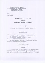 L2_7_Felvezeto elemek vizsgalata.pdf - Elektrotechnika Csoport