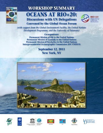 Summary of the Workshop on Oceans at Rio+20 - Global Ocean ...