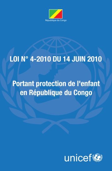 Portant protection de l'enfant en RÃ©publique du Congo LOI NÂ° 4 ...