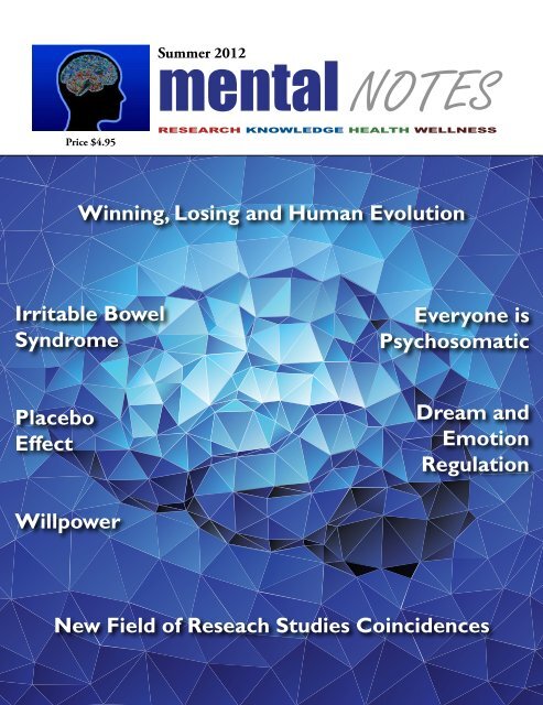 Mental Notes Magazine - UW Family Medicine - University of ...