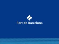 Presentación de PowerPoint - Port de Barcelona