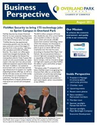 Business Perspective - Overland  Park Chamber of Commerce