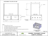 EC6002B - CONTAINMENT COOLING ... - Opengate Data Systems