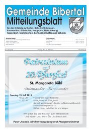 Ausgabe 29 - Bibertal