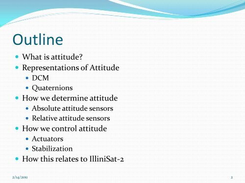 Attitude Determination and Control - AGI