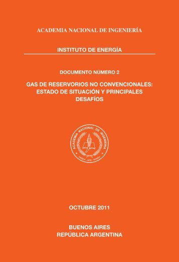 Gas de reservorios no convencionales: Estado de situaciÃ³n