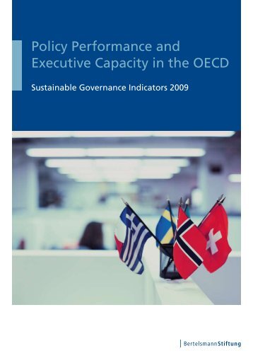 Policy Performance and Executive Capacity in the OECD - SGI