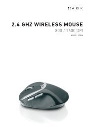 2.4 GHz Wireless Mouse - Intro AGK Nordic A/S