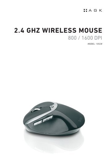 2.4 GHz Wireless Mouse - Intro AGK Nordic A/S