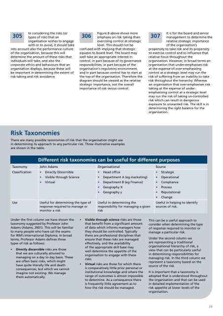 Guidance Paper - The Institute of Risk Management