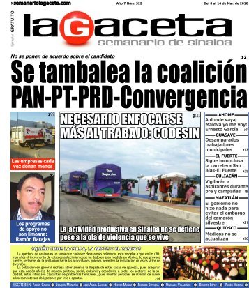 Descarga la Edicion PDF - SEMANARIO LA GACETA