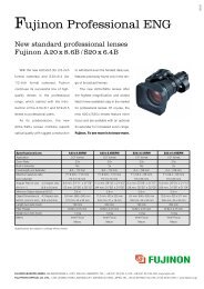 Fujinon Professional ENG