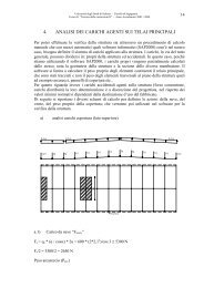 4. analisi dei carichi agenti sui telai principali - enzomartinelli.eu