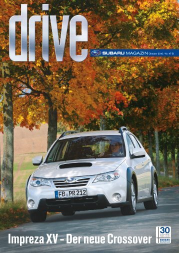 Impreza XV - Der neue Crossover - Subaru