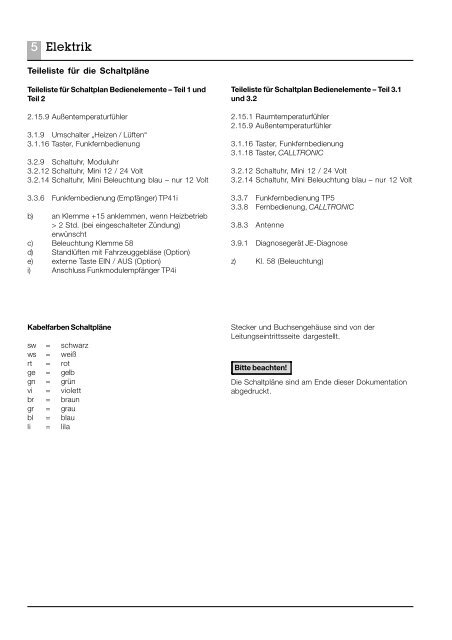 Eberspächer Motorunabhängiges Wasserheizgerät ... - VW-Bus-T4.de