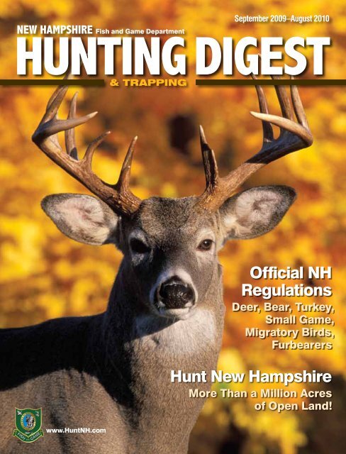 Hunt New Hampshire Official NH Regulations - New Hampshire Fish ...