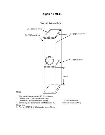 Overall Assembly Alpair 10 MLTL - Creative Sound Solutions