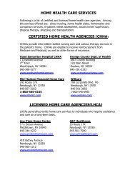 Home health care services - Orange County, NY