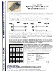 485SD9R - Datasheet - Port-Powered RS-485 Converter