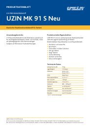 UZIN MK 91 S Neu